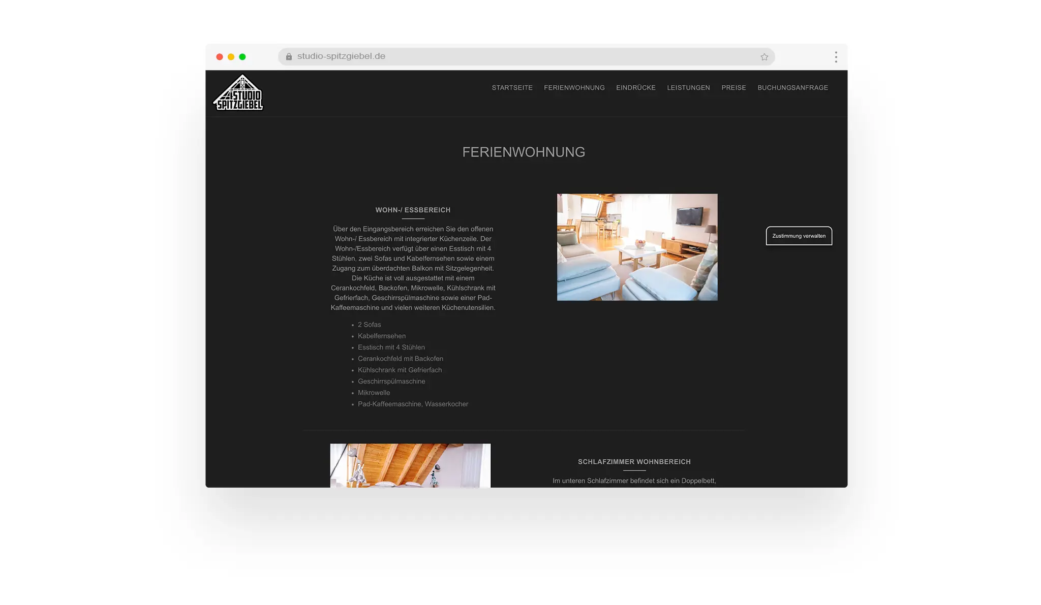 Bild für Referenz Studio Spitzgiebel
